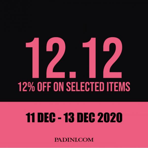 Padini Online 12.12 Sale (11 Dec 2020 - 13 Dec 2020)