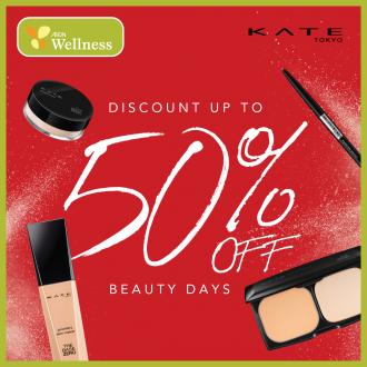 AEON Wellness Kate Tokyo Cosmetics Sale Up To 50% OFF (valid until 20 December 2020)