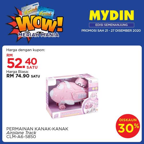 MYDIN Meriah Mania Coupons Promotion (21 Dec 2020 - 27 Dec 2020)