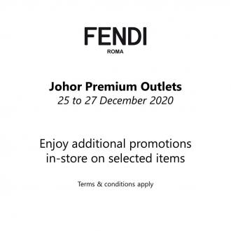 Fendi Special Sale at Johor Premium Outlets (25 December 2020 - 27 December 2020)