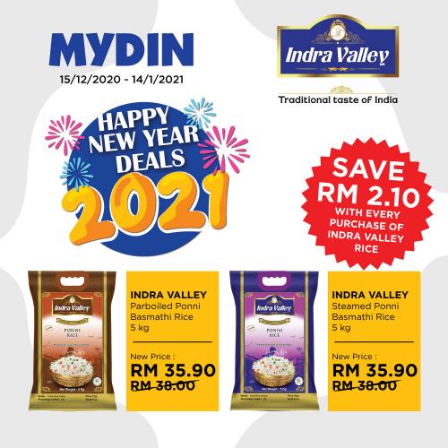 MYDIN Indra Valley New Year Promotion (15 Dec 2020 - 14 Jan 2021)