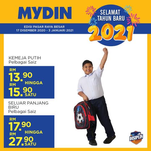 MYDIN New Year 2021 Promotion (17 Dec 2020 - 3 Jan 2021)