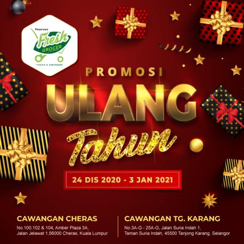 Fresh Grocer Anniversary Promotion (24 Dec 2020 - 3 Jan 2021) Fresh Grocer Anniversary Promotion (24 Dec 2020 - 3 Jan 2021)