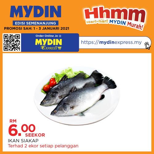 MYDIN Hari-Hari Murah Promotion (1 Jan 2021 - 3 Jan 2021)