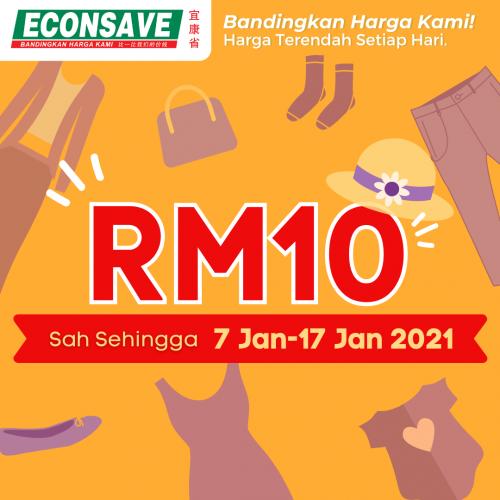 Econsave RM10 Deals Promotion (7 Jan 2021 - 17 Jan 2021)