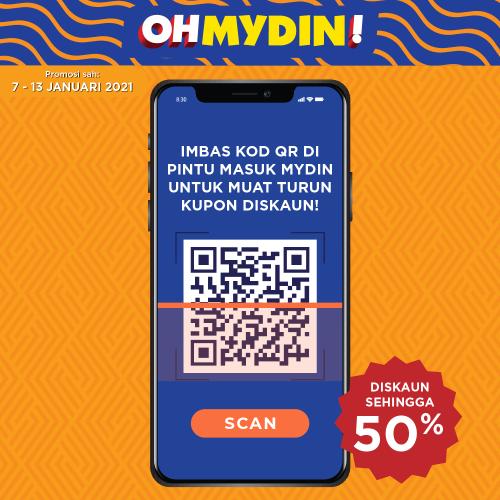 MYDIN OhMydin Discount Coupon Promotion (7 Jan 2021 - 13 Jan 2021)