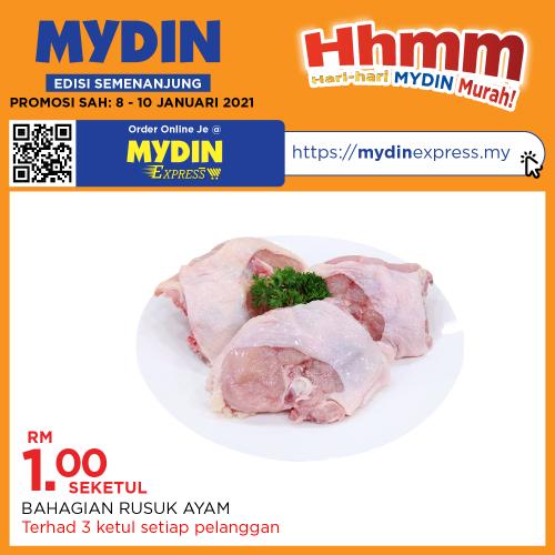 MYDIN Hari-Hari Murah Promotion (8 Jan 2021 - 10 Jan 2021)