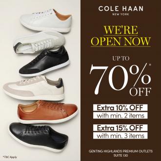 Cole Haan Opening Sale Up To 70% OFF at Genting Highlands Premium Outlets (11 January 2021 - 31 December 9999)