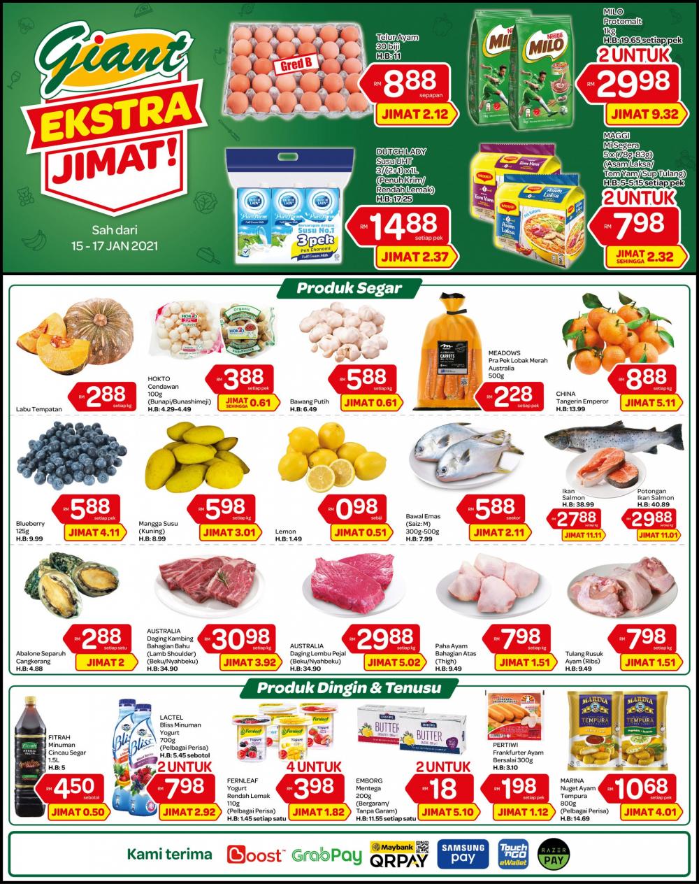 Giant Weekend Promotion (15 Jan 2021 - 17 Jan 2021)