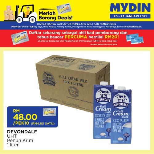 MYDIN Meriah Borong Deals Promotion (20 Jan 2021 - 23 Jan 2021)