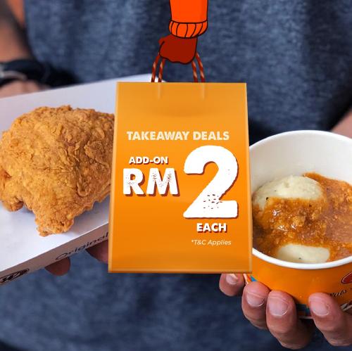 A&W Takeaway Deals Promotion Add-On @ RM2 A&W Takeaway Deals Promotion Add-On @ RM2