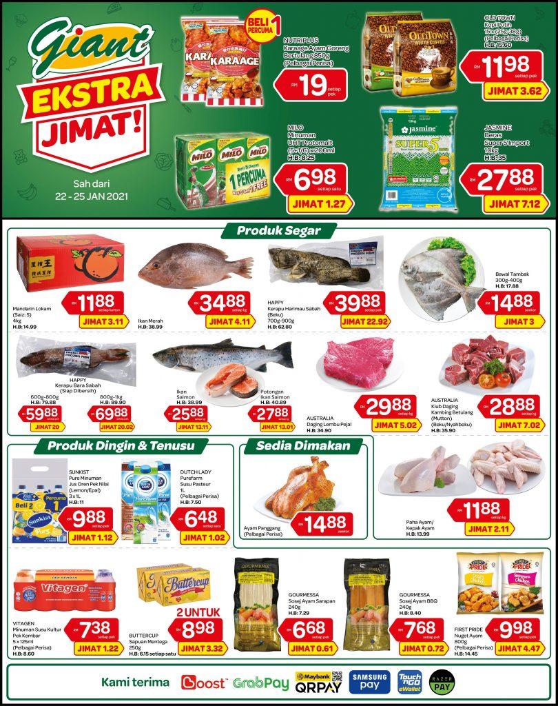 Giant Weekend Promotion (22 Jan 2021 - 25 Jan 2021)