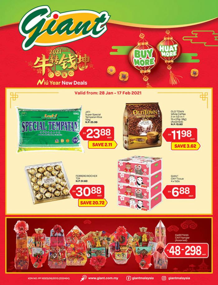 Giant Chinese New Year Promotion Catalogue (28 Jan 2021 - 17 Feb 2021)