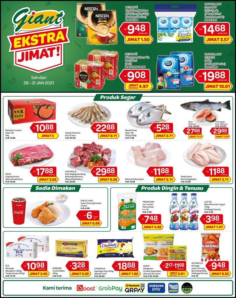 Giant Weekend Promotion (28 Jan 2021 - 31 Jan 2021)