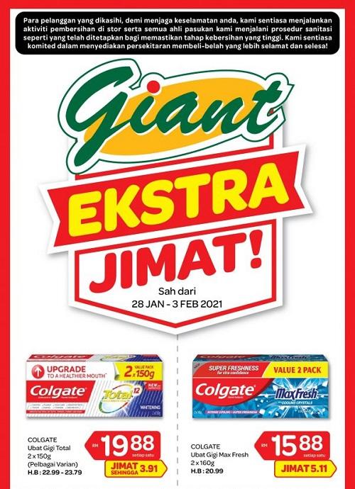 Giant Personal Care Promotion (28 Jan 2021 - 3 Feb 2021)