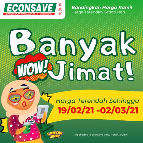 Econsave Banyak Jimat Promotion (19 Feb 2021 - 2 Mar 2021)