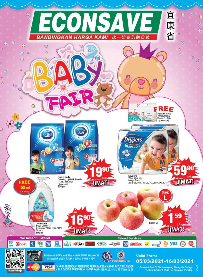 Econsave Promotion Catalogue (5 Mar 2021 - 16 Mar 2021)