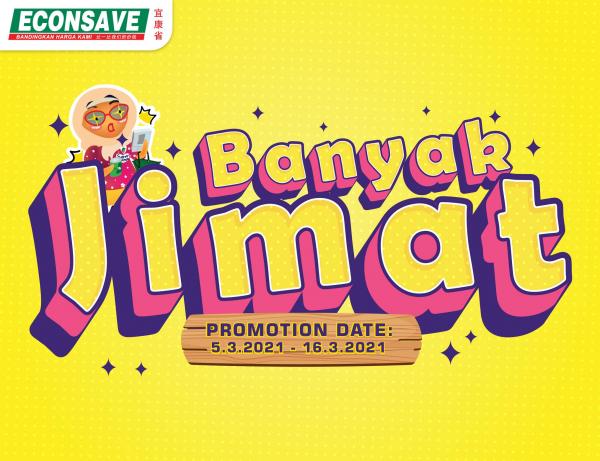 Econsave Banyak Jimat Promotion (5 Mar 2021 - 16 Mar 2021)
