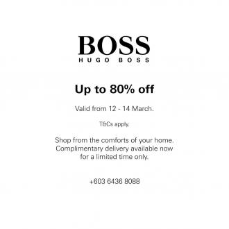 Hugo Boss Special Sale Up To 80% OFF at Genting Highlands Premium Outlets (12 March 2021 - 14 March 2021)