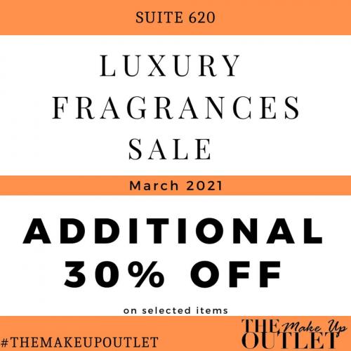 The Make Up Outlet Luxury Fragrance Sale Additional 30% OFF at Johor Premium Outlets (12 Mar 2021 - 31 Mar 2021)