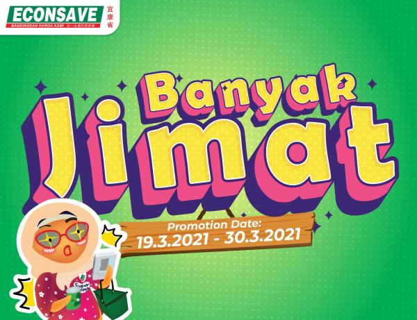 Econsave Banyak Jimat Promotion (19 Mar 2021 - 30 Mar 2021)