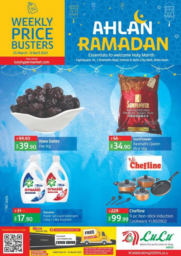LuLu Hypermarket Ramadan Promotion Catalogue (25 Mar 2021 - 6 Apr 2021)