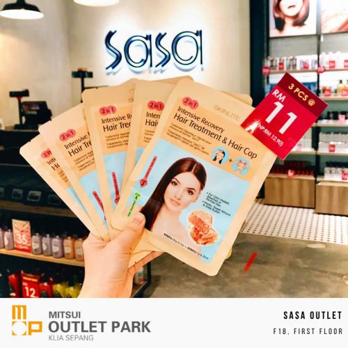 SaSa 3 Days Seasonal Clearance Sale Up To 70% OFF at Mitsui Outlet Park (26 Mar 2021 - 28 Mar 2021)