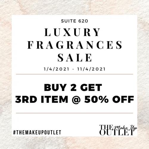 The Make Up Outlet Luxury Fragrance Sale at Johor Premium Outlets (1 Apr 2021 - 11 Apr 2021)