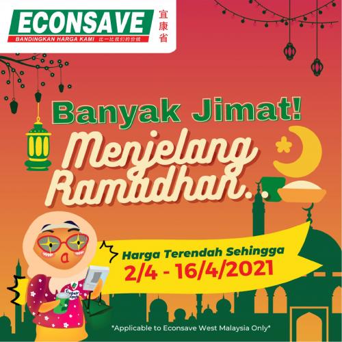 Econsave Ramadan Banyak Jimat Promotion (2 Apr 2021 - 16 Apr 2021)