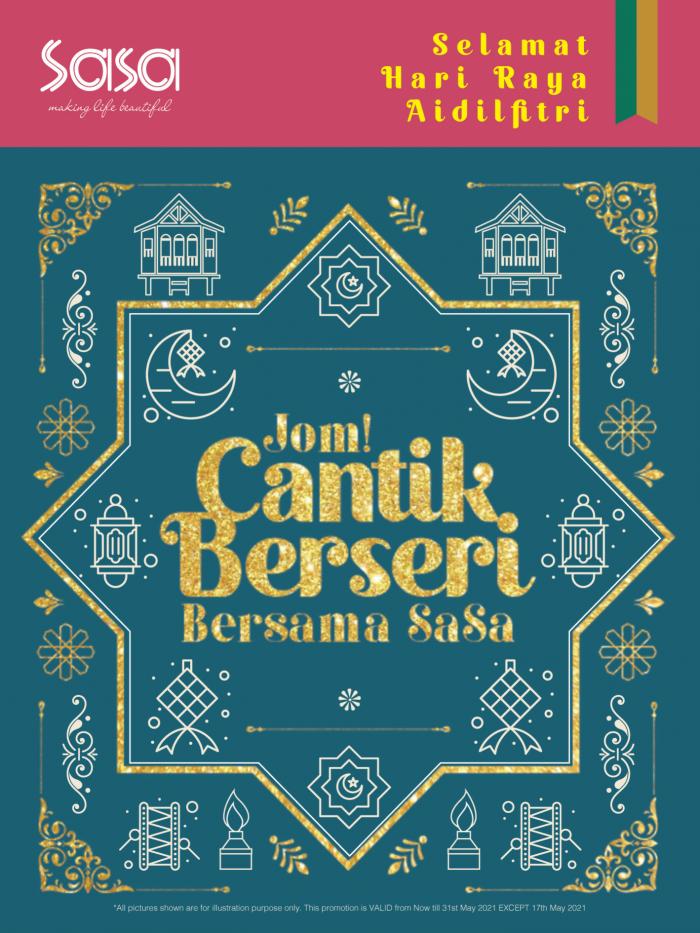 SaSa Hari Raya Promotion Catalogue (valid until 31 May 2021)