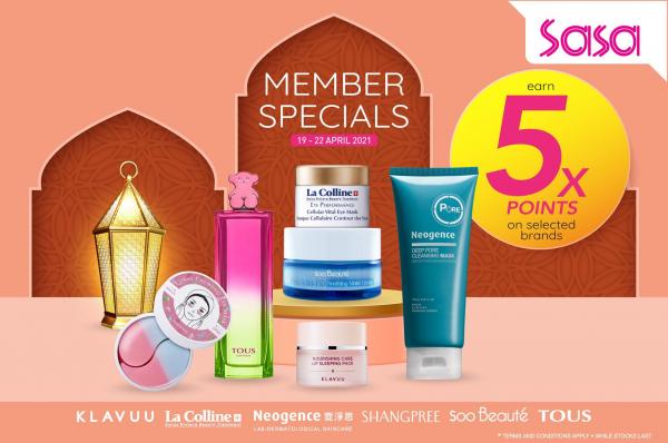 Sasa Member Promotion (19 Apr 2021 - 22 Apr 2021)