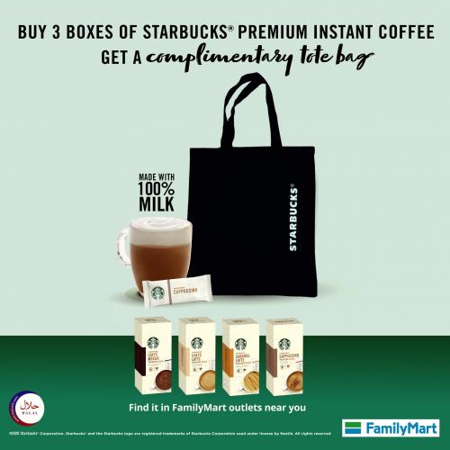 FamilyMart Starbucks Promotion FREE Tote Bag