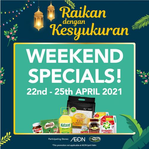 AEON Weekend Promotion (22 Apr 2021 - 25 Apr 2021)