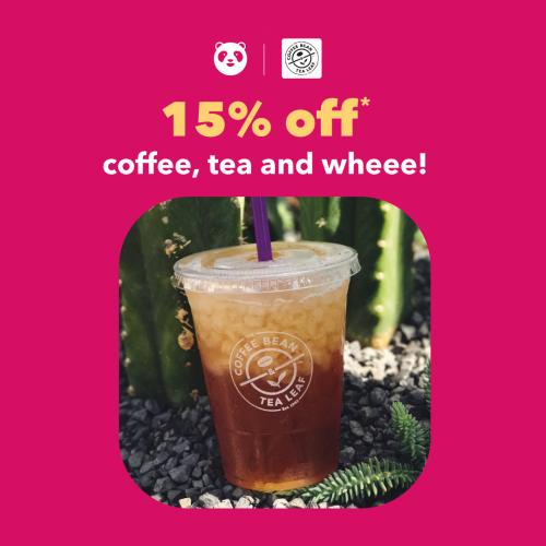 Coffee Bean Ramadan 15% OFF Promotion on FoodPanda