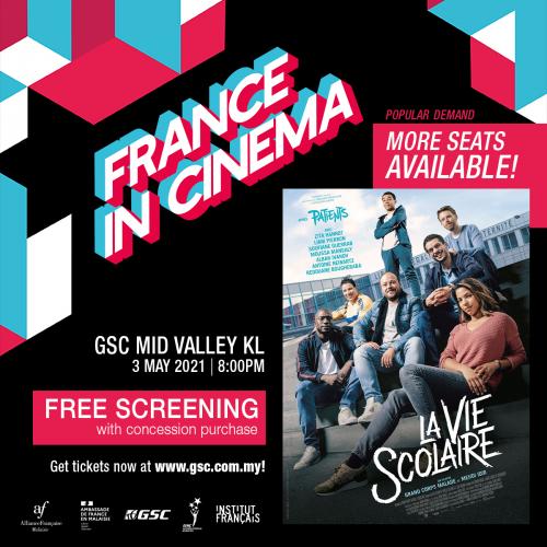 GSC France In Cinema FREE Screening Promotion (3 May 2021) GSC France In Cinema FREE Screening Promotion (3 May 2021)