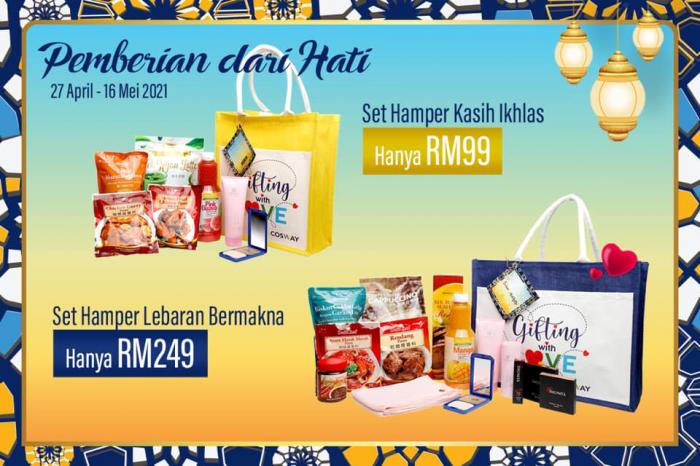 Cosway Raya Hamper Promotion (27 Apr 2021 - 16 May 2021) Cosway Raya Hamper Promotion (27 Apr 2021 - 16 May 2021)