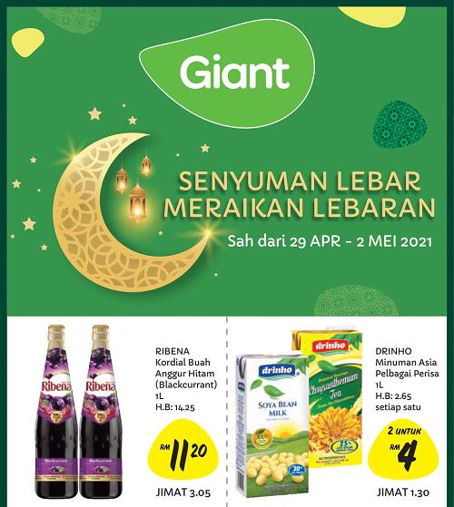 Giant Raya Beverages Promotion (29 Apr 2021 - 2 May 2021)