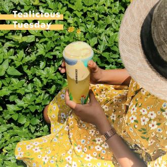 Starbucks Tealicious Tuesday Free Summer Reusable Cup Promotion (4 May 2021 - 25 May 2021)