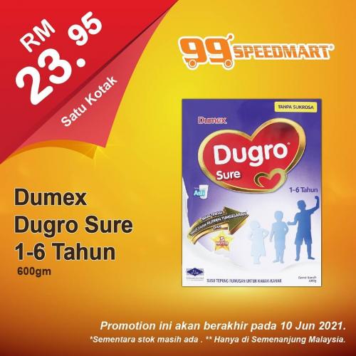 99 Speedmart Dumex Dugro Sure & Fanta Coco Panda Promotion (valid until 10 Jun 2021)