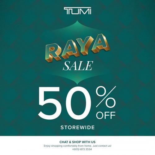 Tumi Raya Sale 50% OFF at Genting Highlands Premium Outlets (13 May 2021 - 31 May 2021)