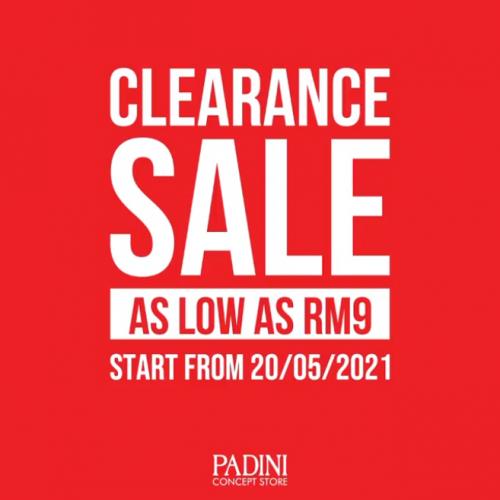 Padini Concept Store Clearance Sale As Low As RM9 (20 May 2021 onwards)