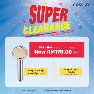 Cosway Super Clearance Sale (20 May 2021 - 30 June 2021)