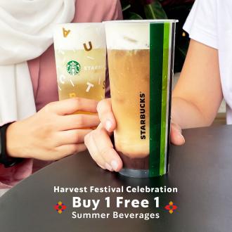 Starbucks Harvest Festival Buy 1 FREE 1 Promotion (30 May 2021 - 2 June 2021)