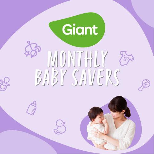 Giant Monthly Baby Savers Promotion (1 Jun 2021 - 30 Jun 2021)