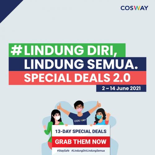 Cosway 13 Days Special Deals Promotion (2 Jun 2021 - 14 Jun 2021) Cosway 13 Days Special Deals Promotion (2 Jun 2021 - 14 Jun 2021)