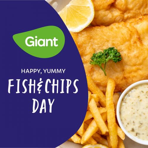 Giant Fish & Chips Day Promotion (3 Jun 2021 - 9 Jun 2021)