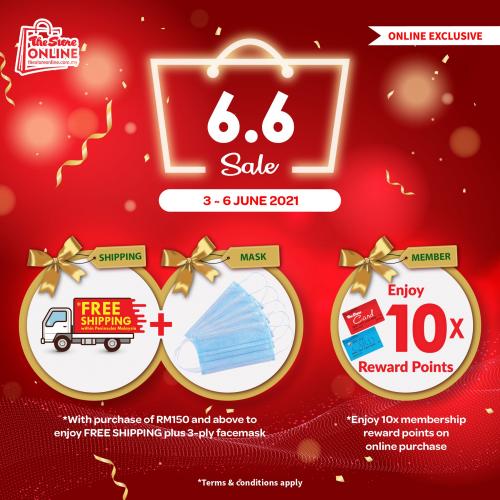 The Store Online 6.6 Sale (3 Jun 2021 - 6 Jun 2021)