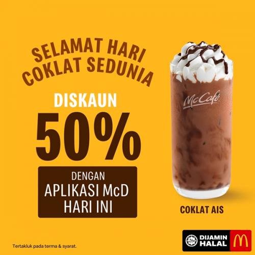 McDonald's World Chocolate Day Promotion (7 July 2021)