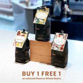 Starbucks Buy 1 FREE 1 Reserve Whole Beans Promotion (27 July 2021 - 26 August 2021)