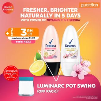 Guardian Online Rexona Promotion (1 August 2021 - 7 August 2021)